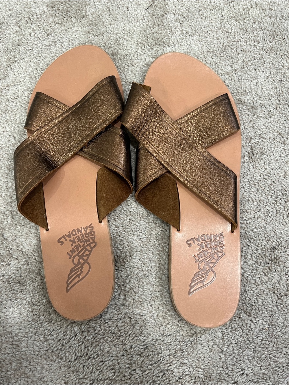 Ancient Greek sandals. Size 42
